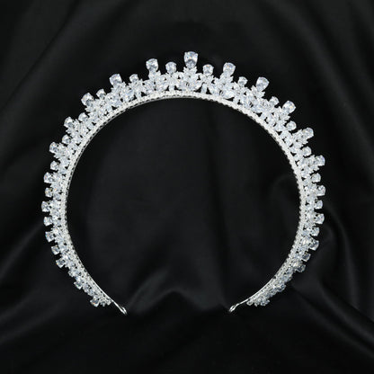 Premium Crown with detailed openwork and beautifully arranged raised elements