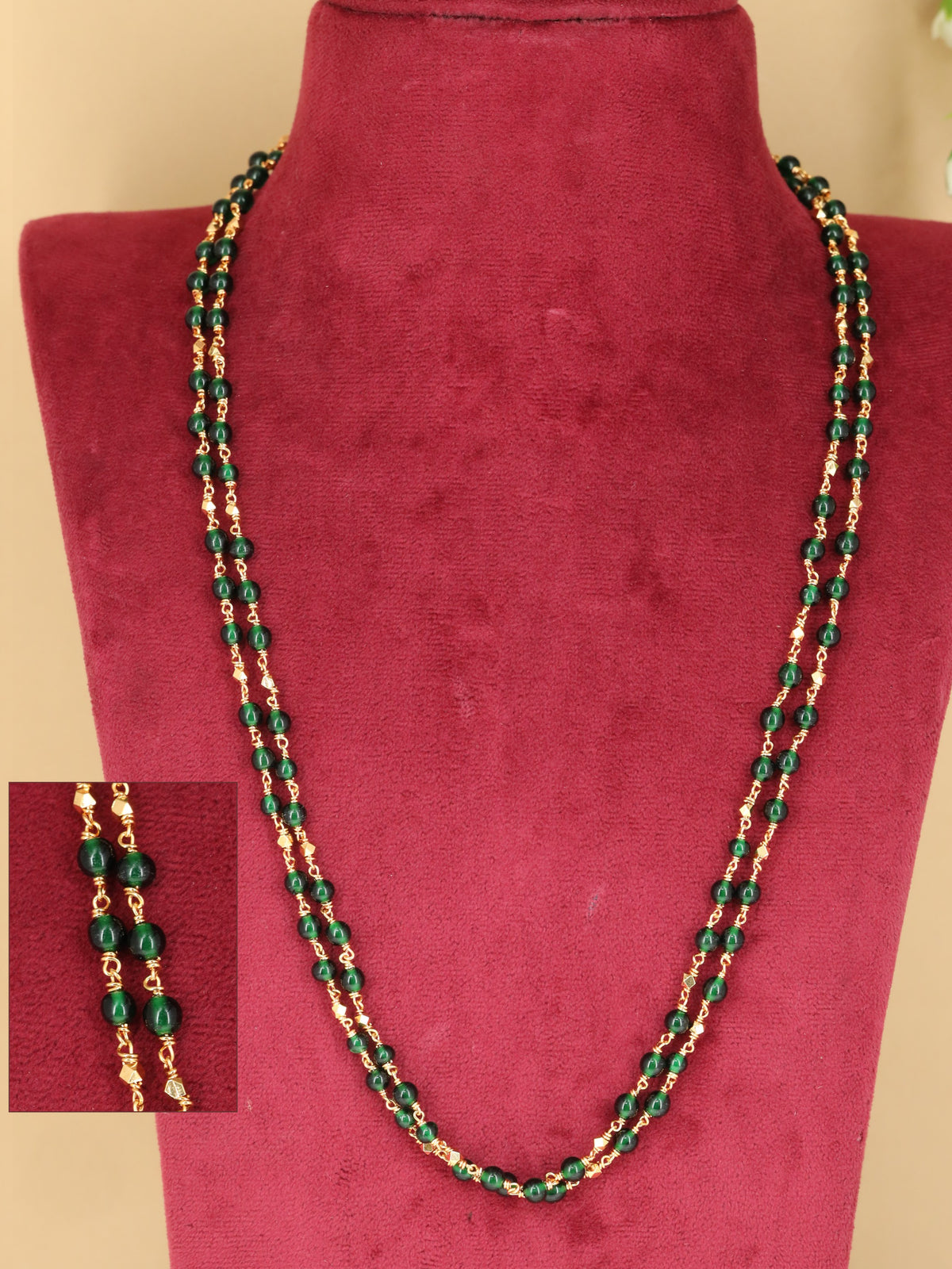 Premium Beads Chain With Intricate Bead And Chain Arrangement