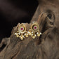 Premium Antique Stud Featuring a Sculpted Teardrop Design