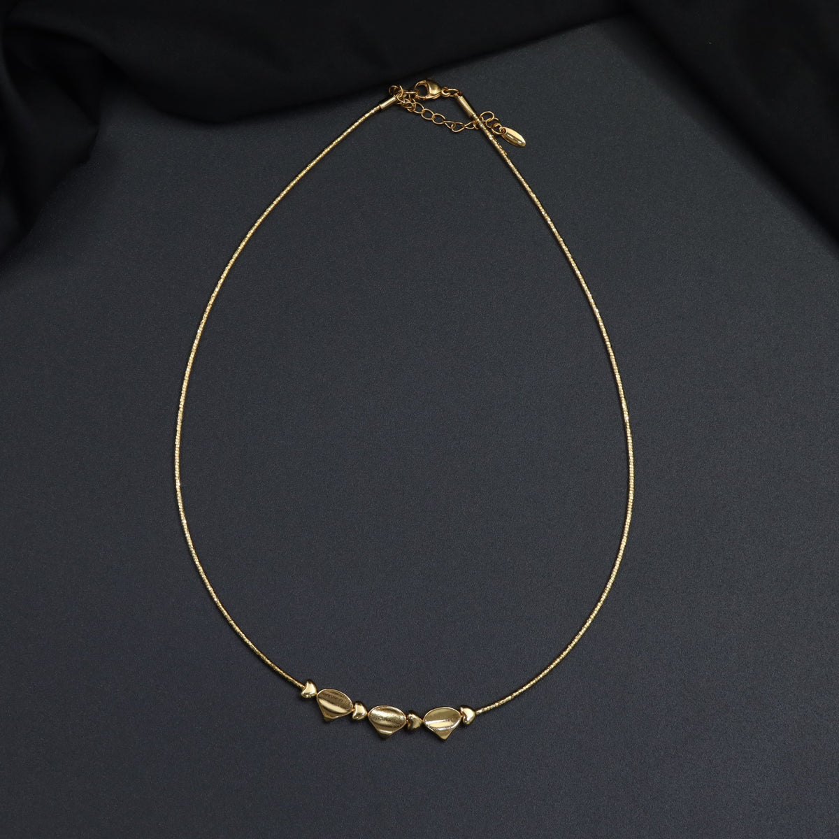 Three Charm Fancy Necklace