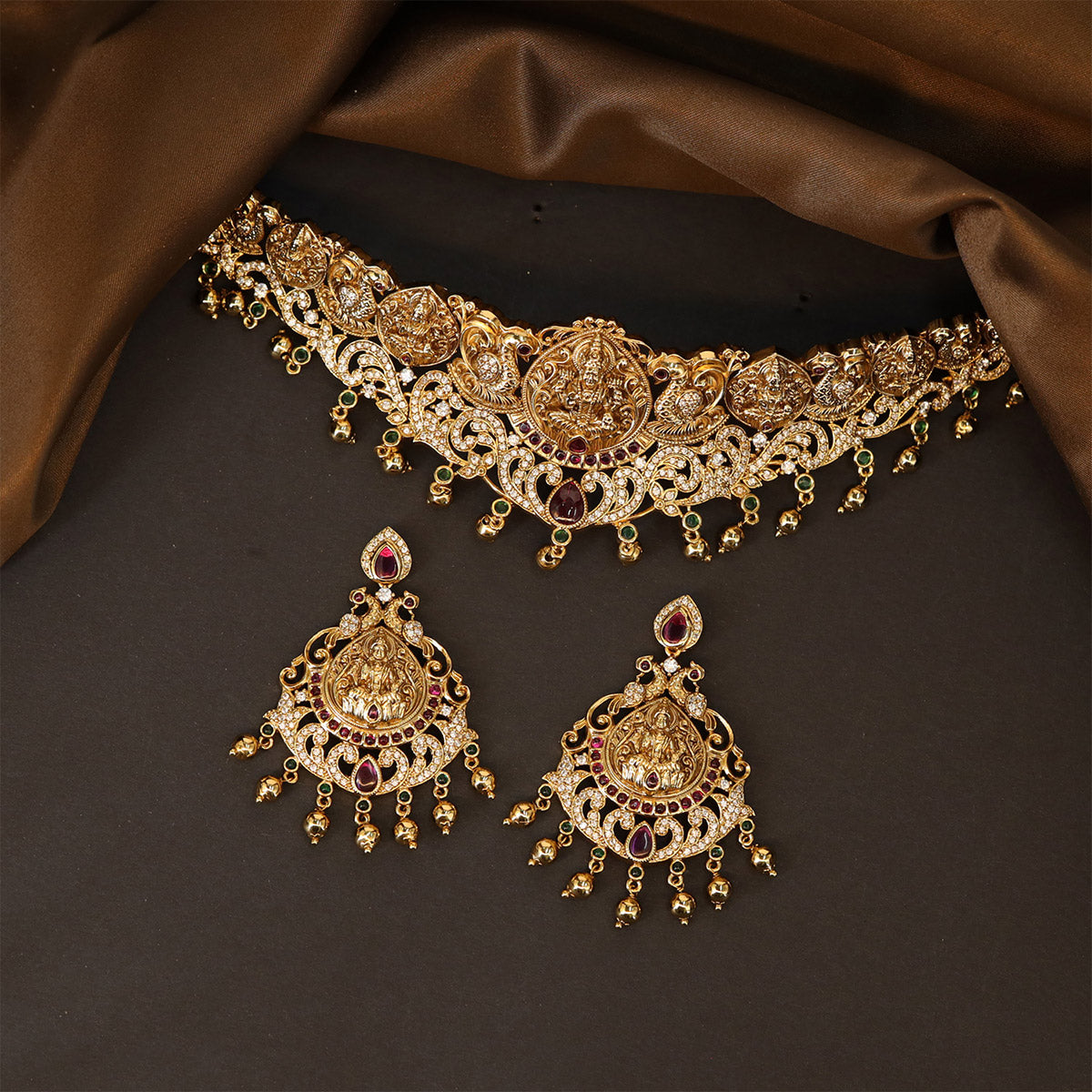 Divya Temple Choker Set