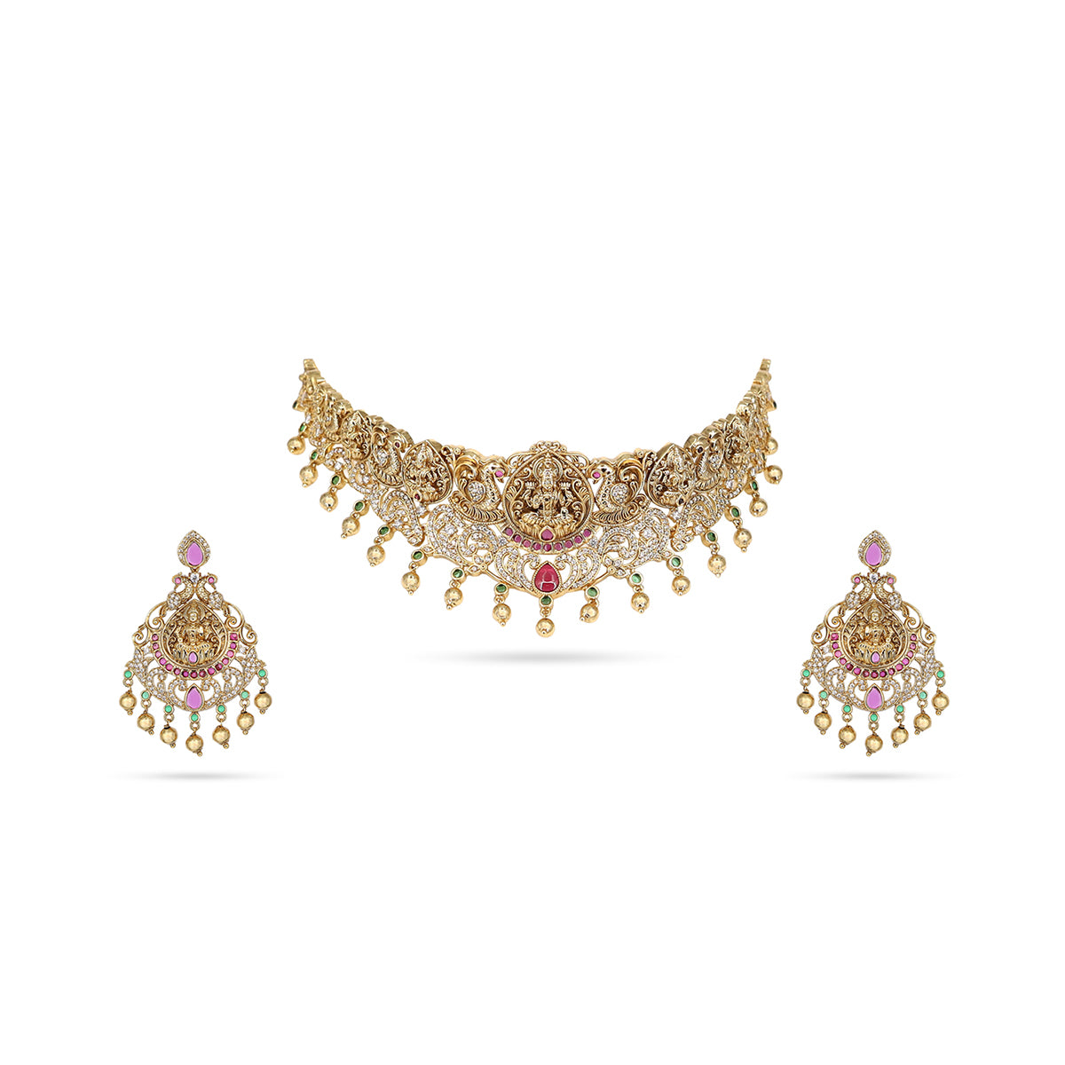 Divya Temple Choker Set