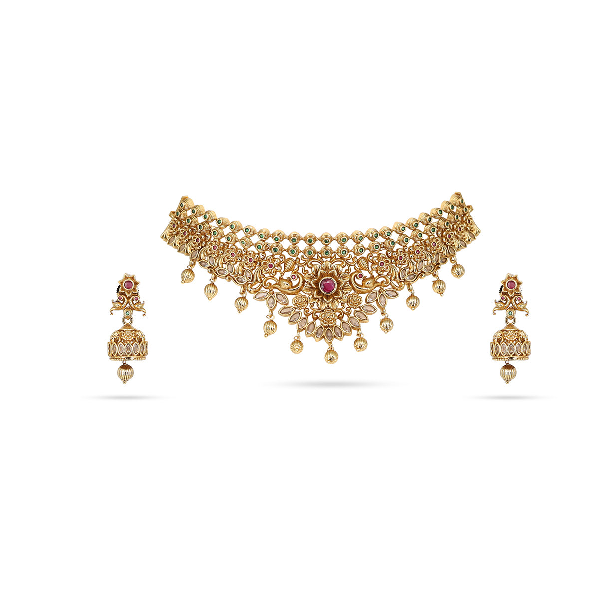 Floral Radiance Choker Set