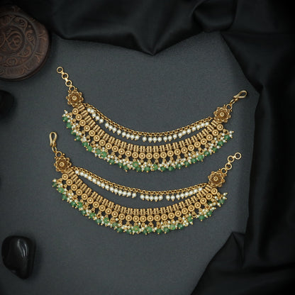 Antique Silver Traditional Design Matti