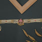 Iconic Floral Silver Waist Belt with Ornamental Detail