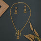 Silver Temple Lakshmi Chain with Devotional Presence