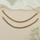Dynasty Border Antique Payal with Repeating Chain Patterns