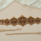 Bridal Lakshmi Antique Waist Belt with Ornamental Border Styling