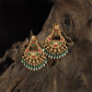Temple Floral Arch Antique Hangings with Dangling Ball Tassels