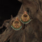 Grandeur Circular Lattice Antique Hangings with Dangling Coin Accents