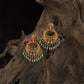 Grandeur Circular Lattice Antique Hangings with Dangling Coin Accents