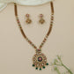Royal Rosette Kundan Long Haara with Multi Strand Chain Work