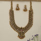 Luxury Peacock Scroll Pendant Antique Long Haara