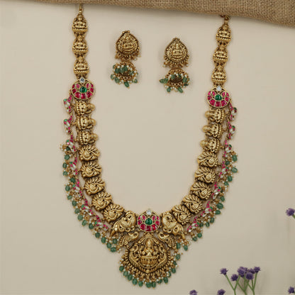 Premium Peacock Link Hanging Antique Long Haara