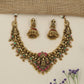 Grand Lakshmi Peacock Antique Necklace