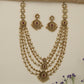 Grand Dropwork Border Antique Long Haara Set