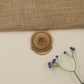Meher Floral Sunray Antique Jade Bille with Ornamental Drop Borders
