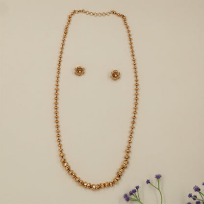 Designer ceremonial antique chain with refined motif frames