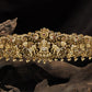 Majestic Lakshmi Pendant Antique Dabu with Ornamental Scroll Styling