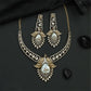 Victorian Necklace with an elaborate peacock and feather detailing