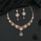 An heirloom-inspired Rose Gold Necklace with an elegant graduated design
