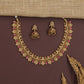 Royal Arch Antique Necklace with Peacock Side Connectors