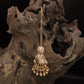 Dune Crest Kundan Tikka with Layered Disc Arrangement