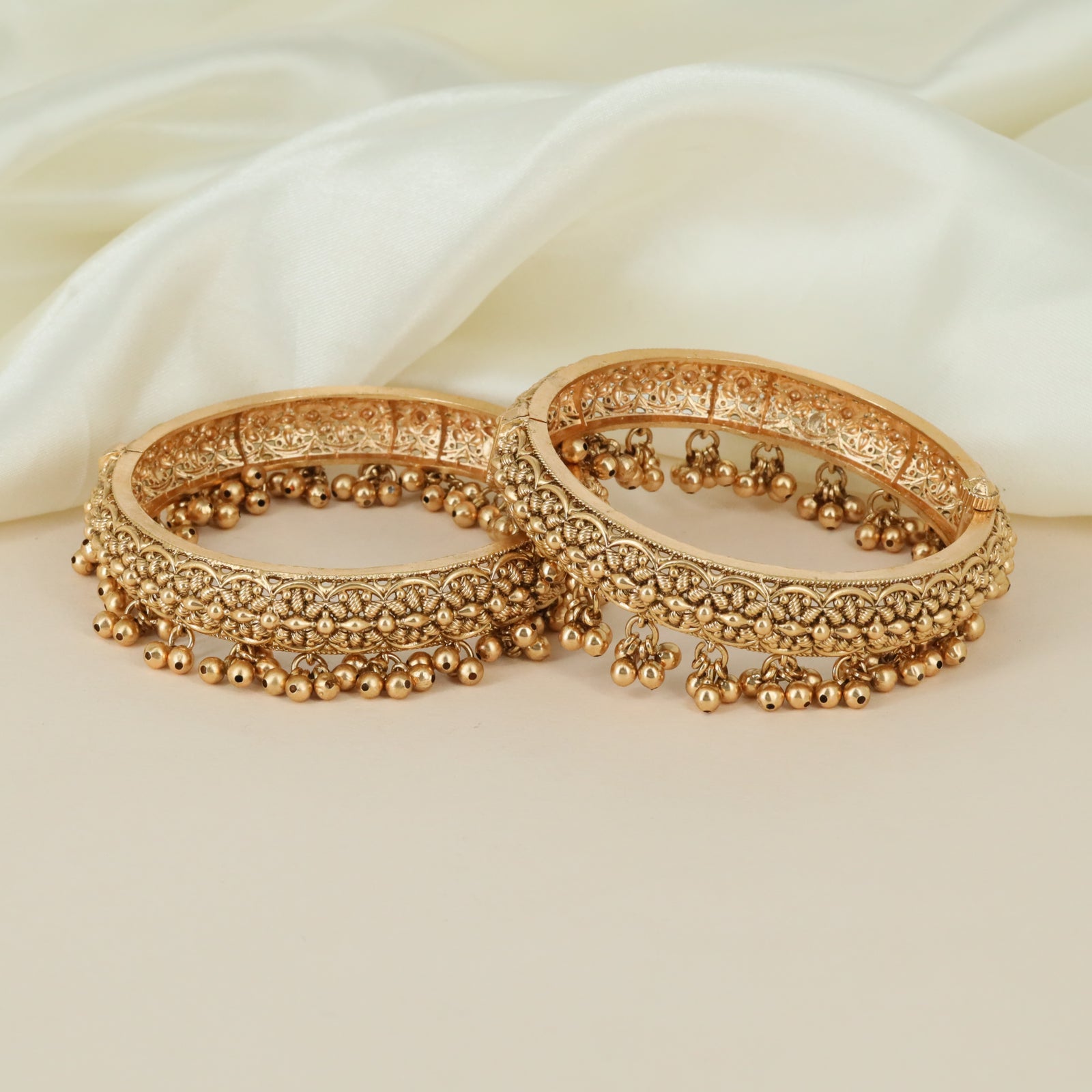 Cultural heritage Antique bangles with crafted detailing