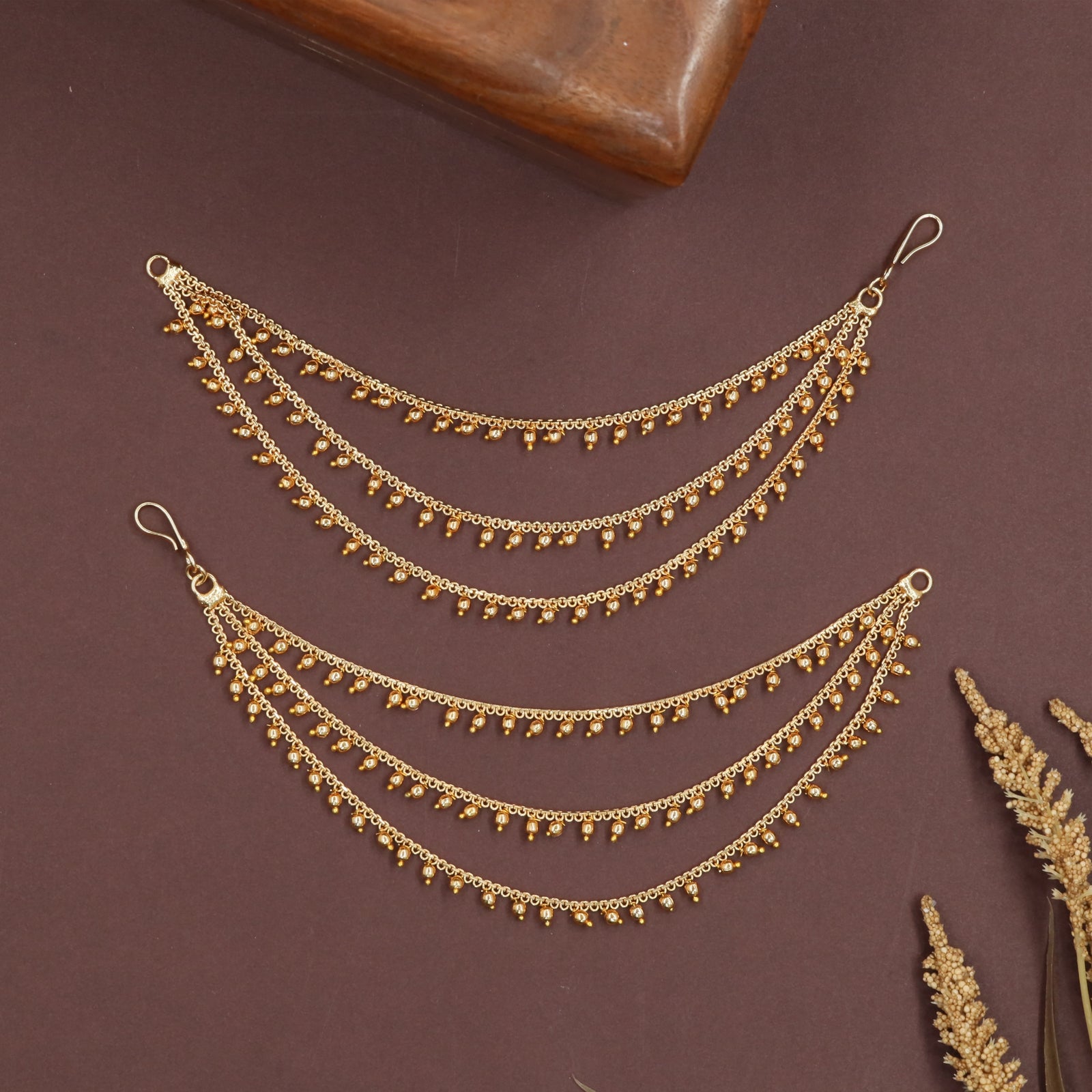 Elarloop Antique Mati with Triple Border Detailing