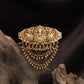 Royal Lakshmi Clip with Paisley Side Panels and Pearl Drapes