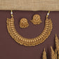 Mystic Border Antique Necklace with Dense Hanging Ball Detailing