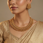 Mystic Border Antique Necklace with Dense Hanging Ball Detailing