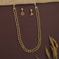 Antique Beads Necklace with Floral Spacer Ball Detailing