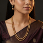 Ember Temple Beads Necklace with Dense Ornamental Craftsmanship