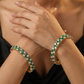 Infinity Mosaic Gj Bangles with Sculpted Framework Styling