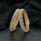 Prime Lacework Gj Bangles with Balanced Openwork Layout