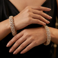Gallery Vine Gj Bangles with Decorative Centre Flow