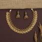 Handcrafted Lakshmi Coin Necklace with Ornamental Arrangement
