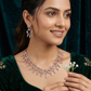 Modern Floral Pattern Designer Necklace