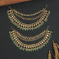 Signature Fringe Mati with Curved Paisley Rows and Dangling Elements