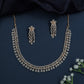 Flair Vine Necklace with Repeating Teardrop Sections