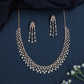 Moonfall Arc Necklace with Cascading Marquise Layout