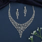 Braided Fringe Necklace with Decorative Open Drop Flow