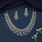 Twisted Floral Necklace with Decorative Fringe Flow