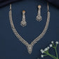 Petal Trail Necklace with Cascading Floral Detailing