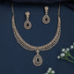 Radiant Drop Necklace with Center Pendant Accent