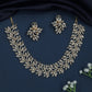 Grand Floral Garland Necklace with Layered Marquise Detailing