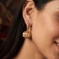 Classic Dome Jadau Hanging with Oval Stone Layout
