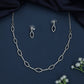 Graceful Linear Necklace with Open Leaf Formation