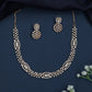 Rectangular Frame GJ Necklace with Twin Border Styling